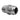 1" Flare x 3/4" MIP Coupling (Tapped 1/2" FIP)