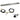 60"x 6" Linear Stainless Steel Drop-In Pan with Spark Ignition Kit - Natural Gas